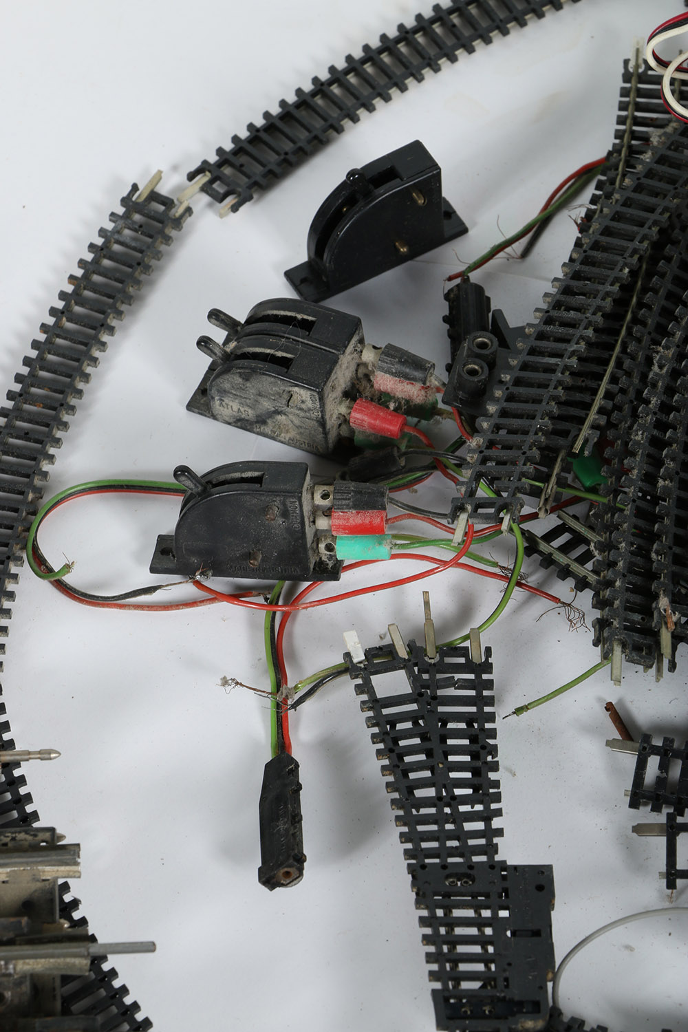 Model Train Track and Accessories Including N-Scale