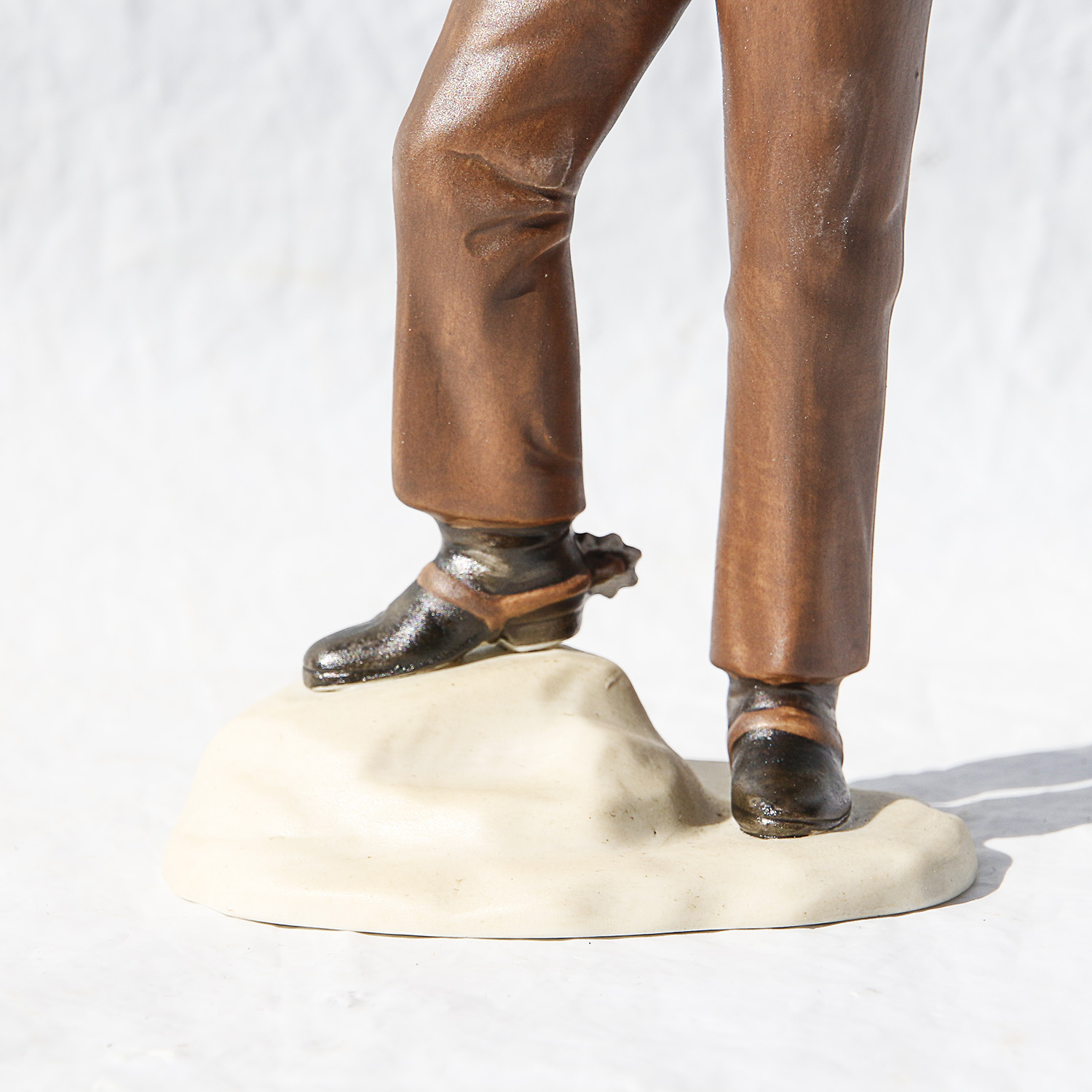 Three Avon "Images of Hollywood" John Wayne Porcelain Figurines