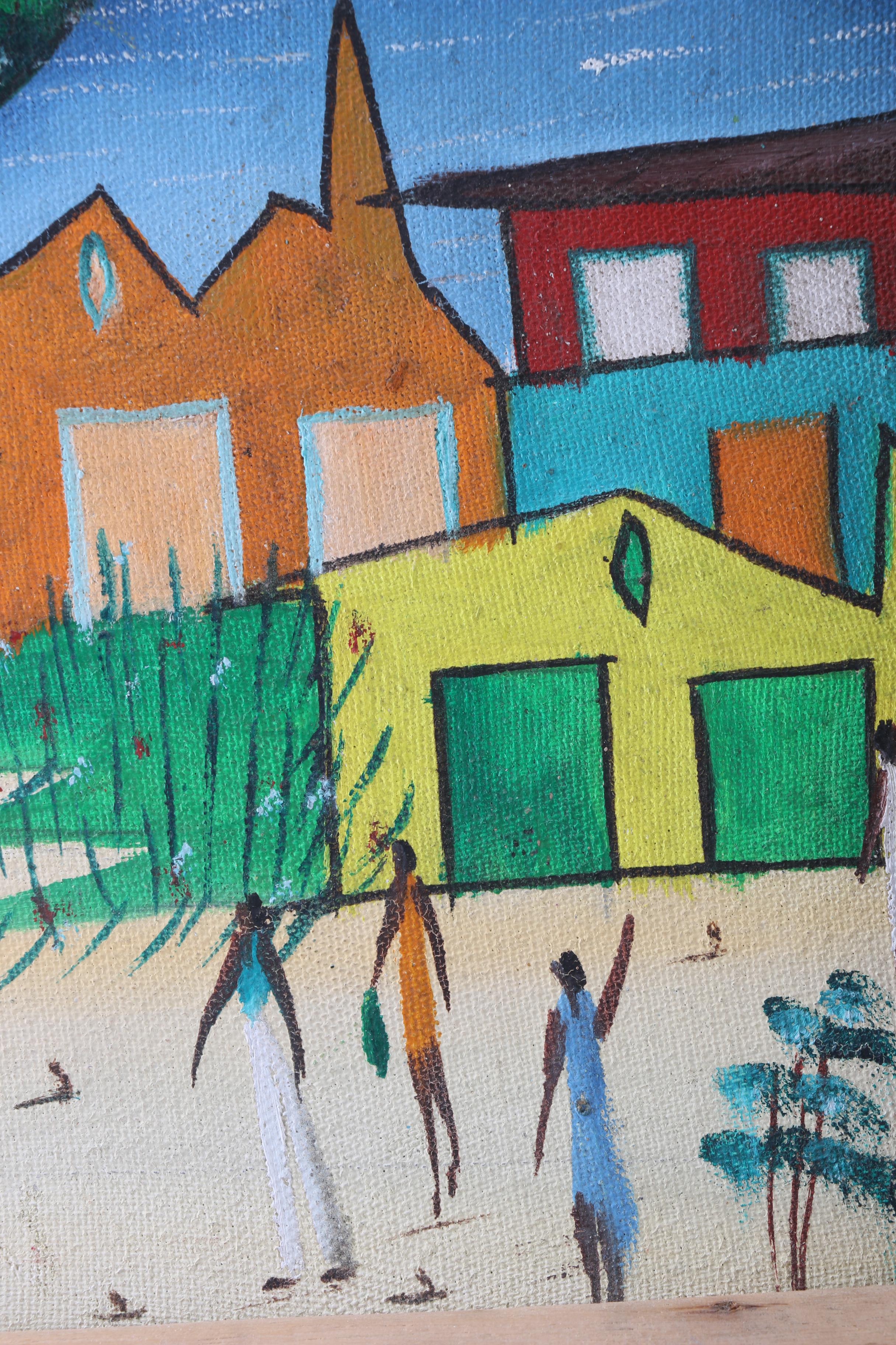 Jean Marc Francois Oil Paintings of Scenes of Haiti