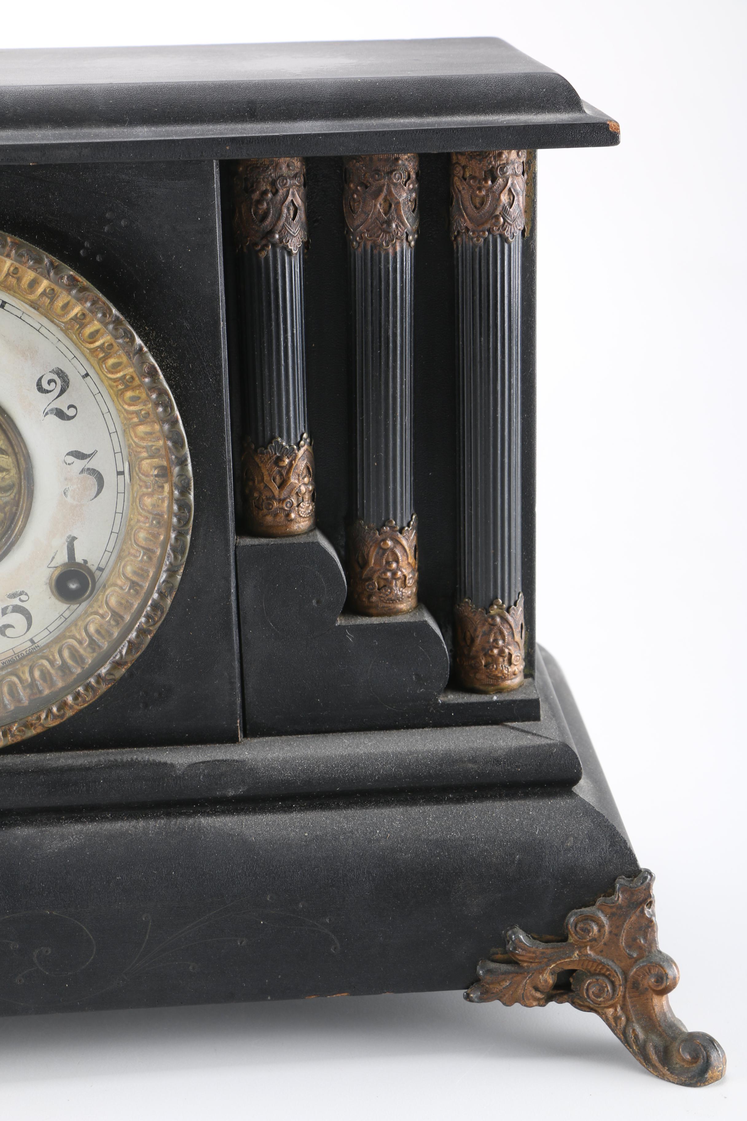 Waterbury Clock Co and William L. Gilbert Clock Co Mantel Clocks