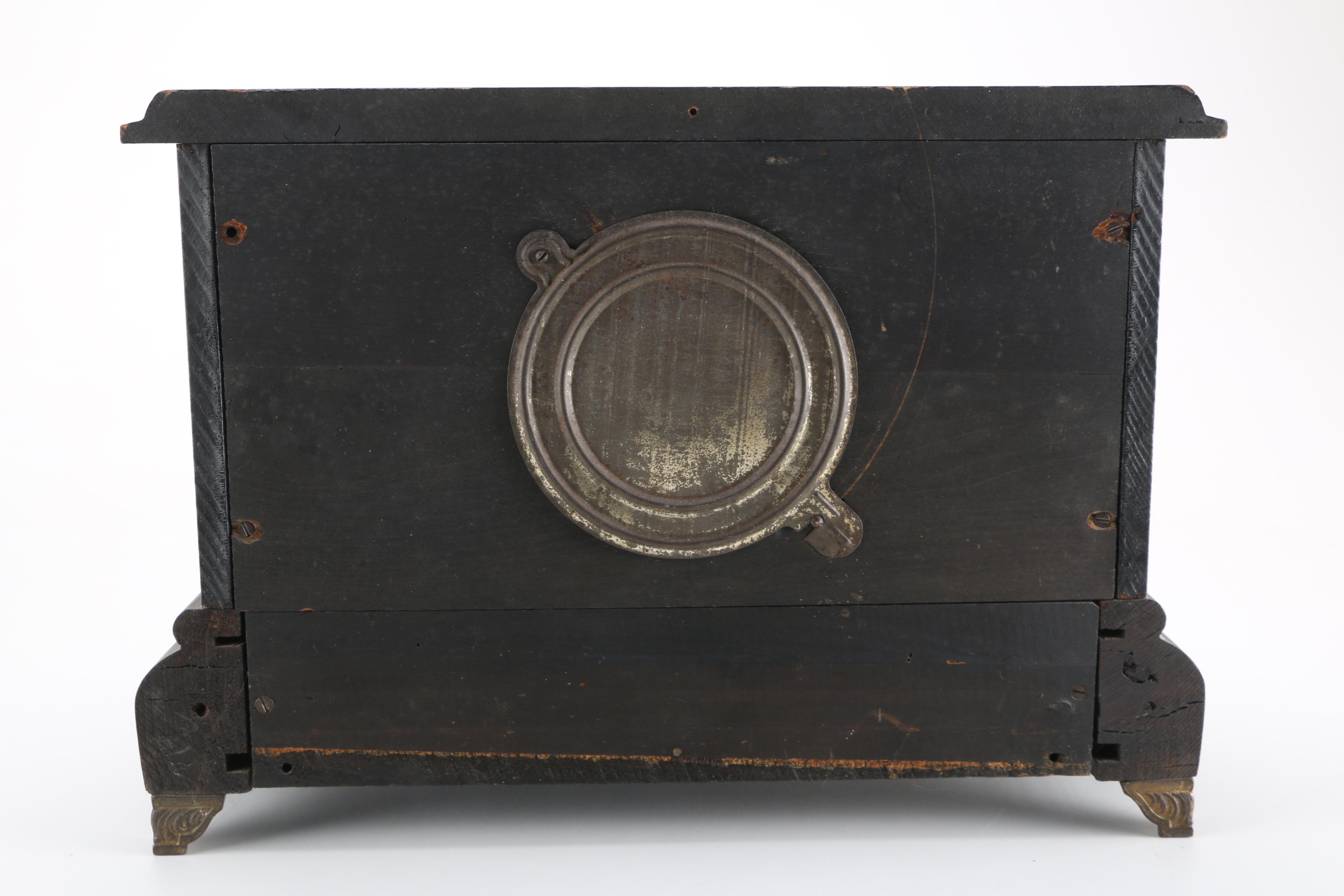 Waterbury Clock Co and William L. Gilbert Clock Co Mantel Clocks