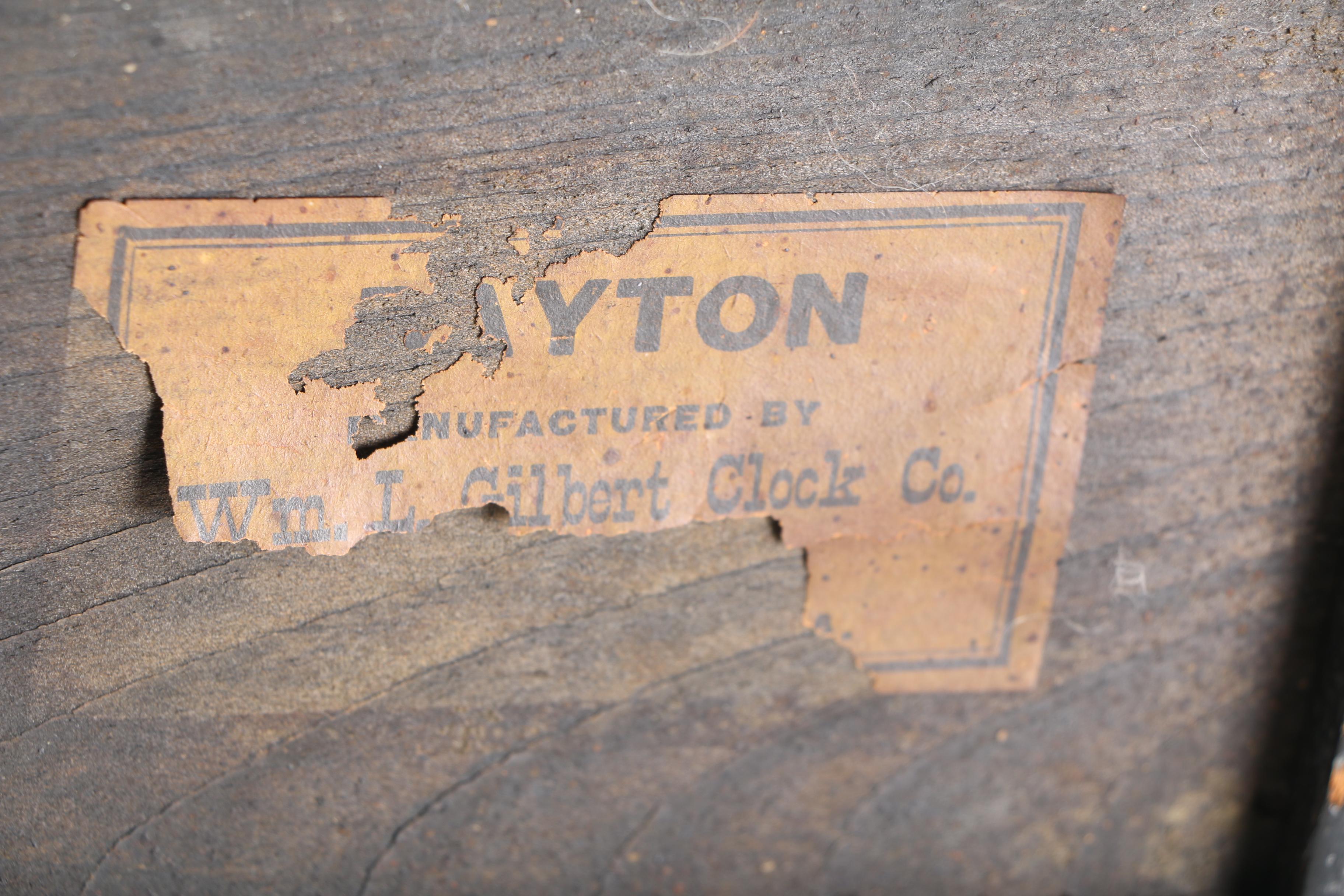 Waterbury Clock Co and William L. Gilbert Clock Co Mantel Clocks