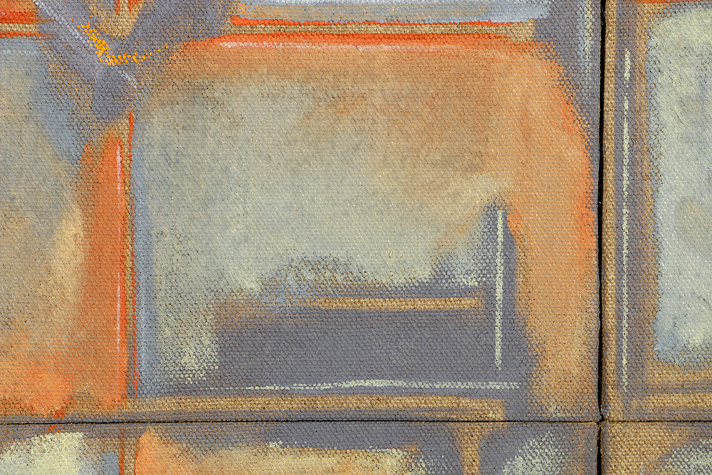 Tom Levine Oil Painting on Canvas "Monologue"