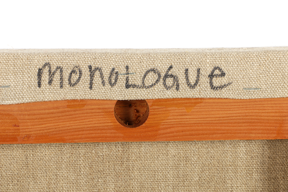 Tom Levine Oil Painting on Canvas "Monologue"