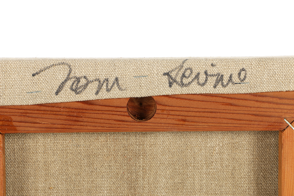 Tom Levine Oil Painting on Canvas "Monologue"