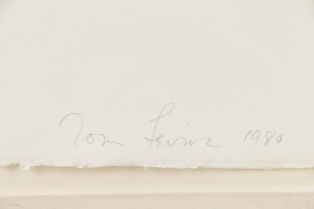 Tom Levine Limited Edition Etching "Hague"