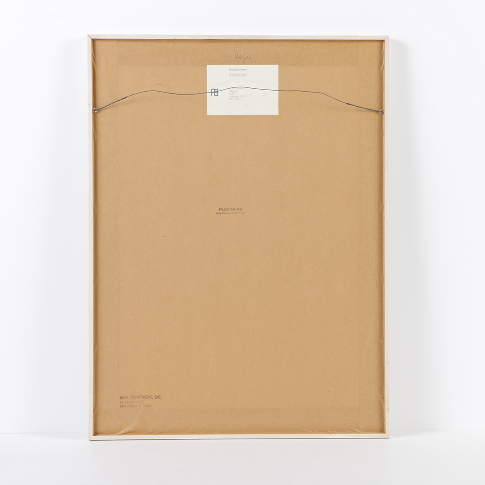 Tom Levine Limited Edition Etching "Hague"