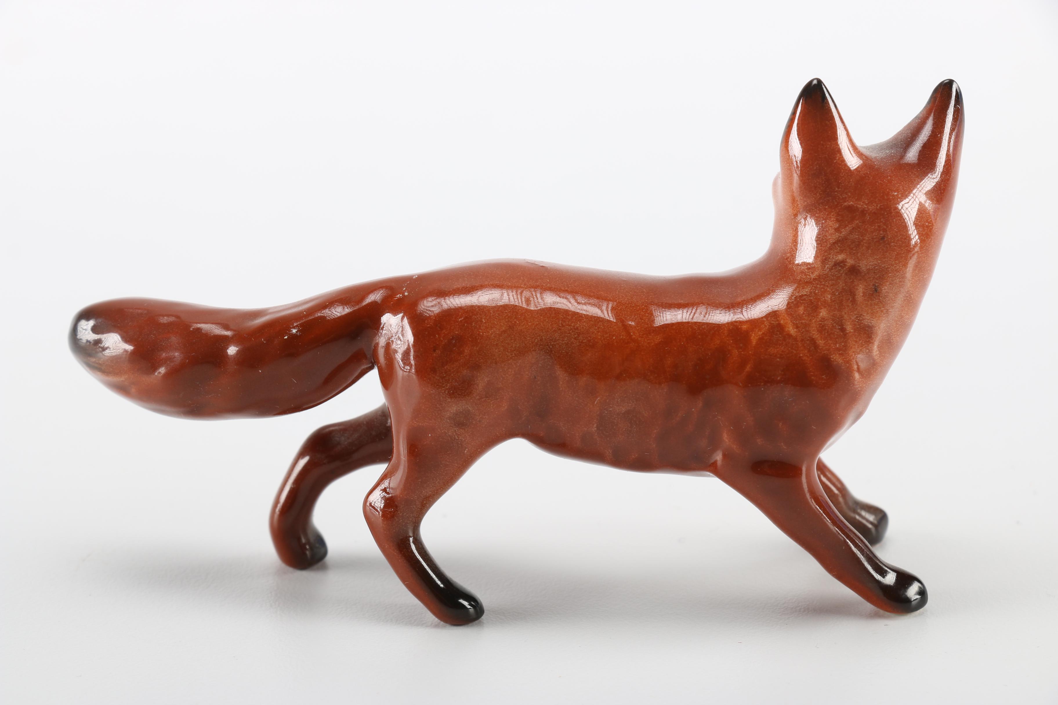 Group of Beswick Fox Hunting Figurines