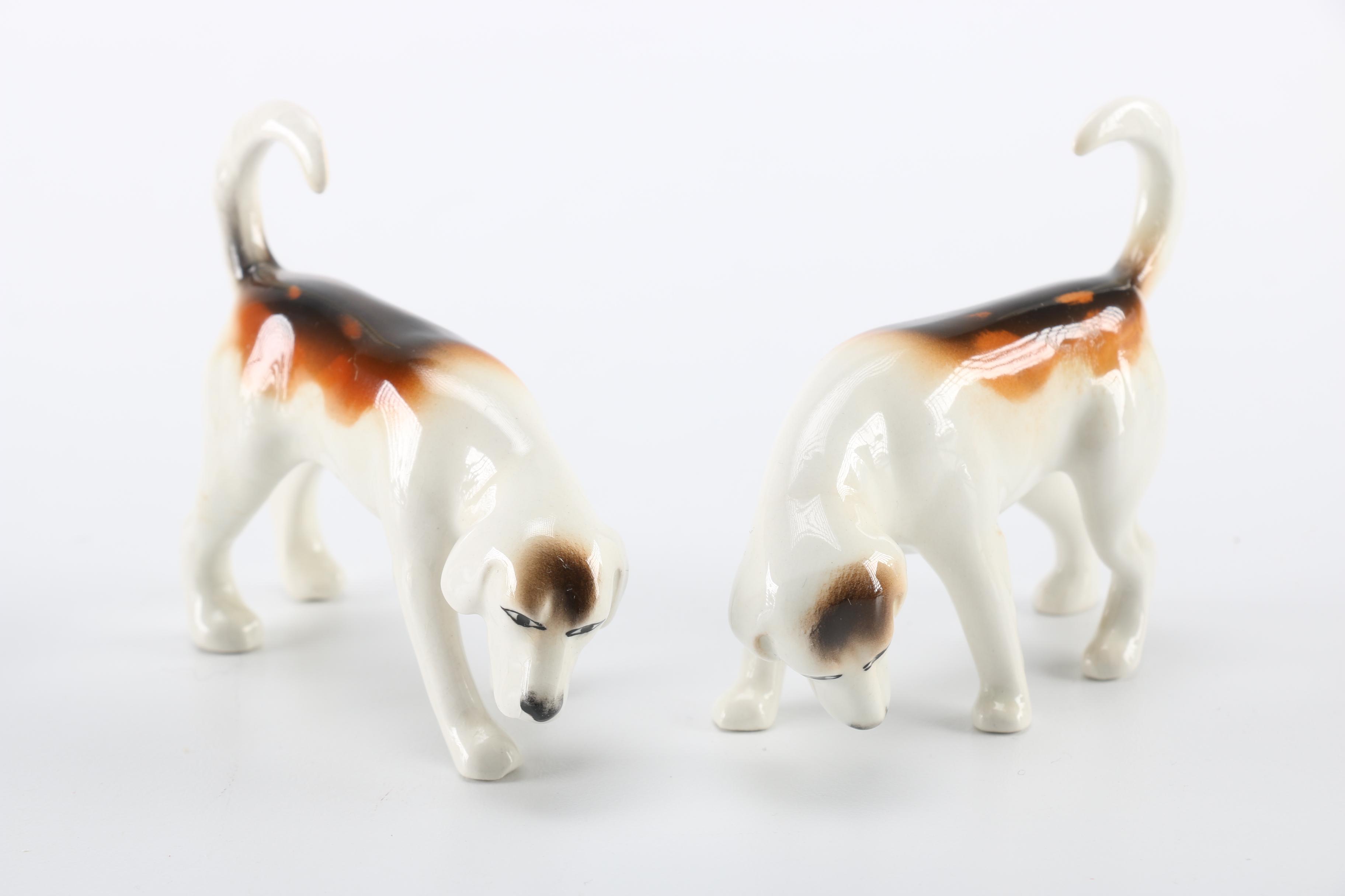 Group of Beswick Fox Hunting Figurines