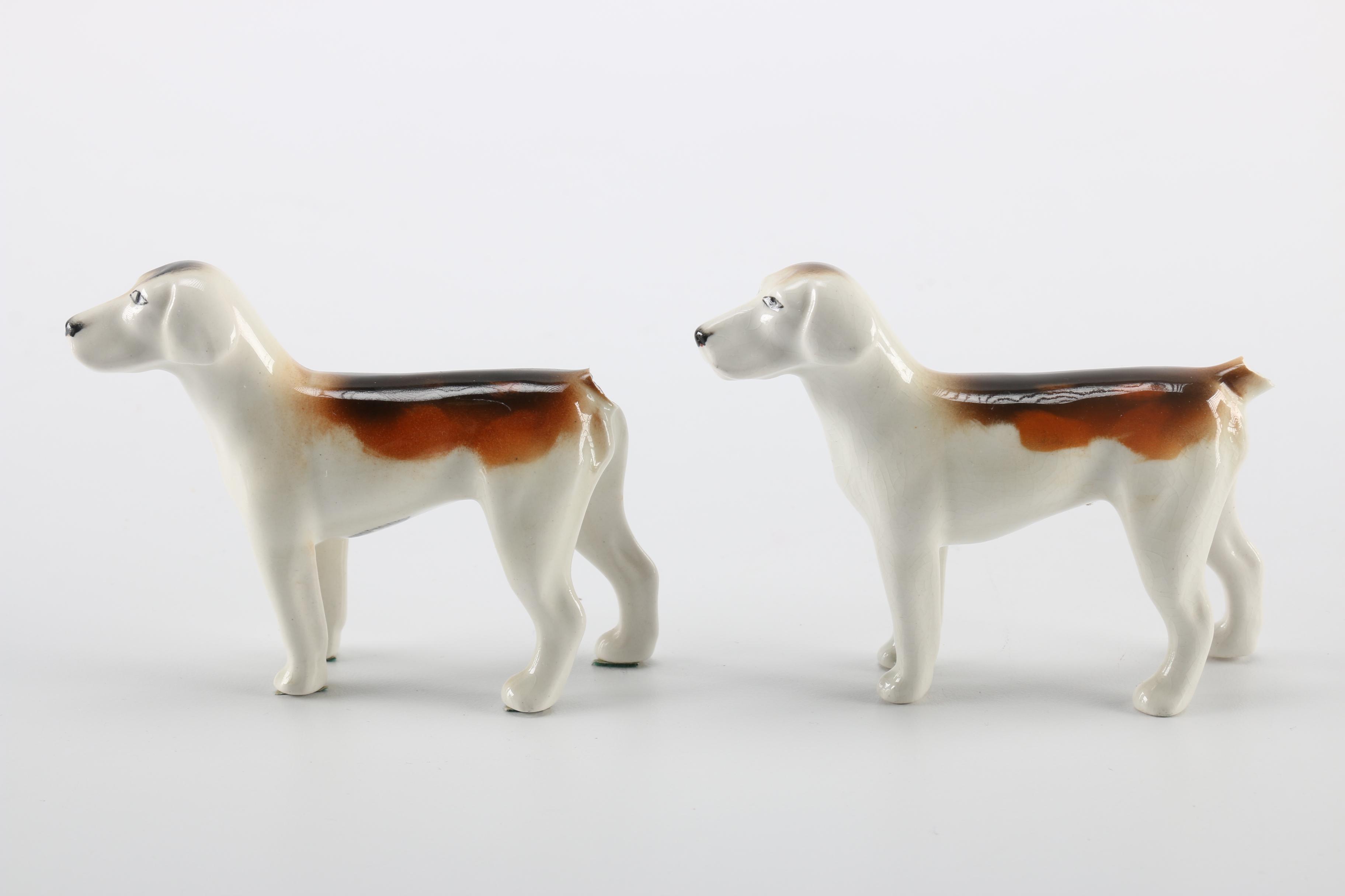 Group of Beswick Fox Hunting Figurines
