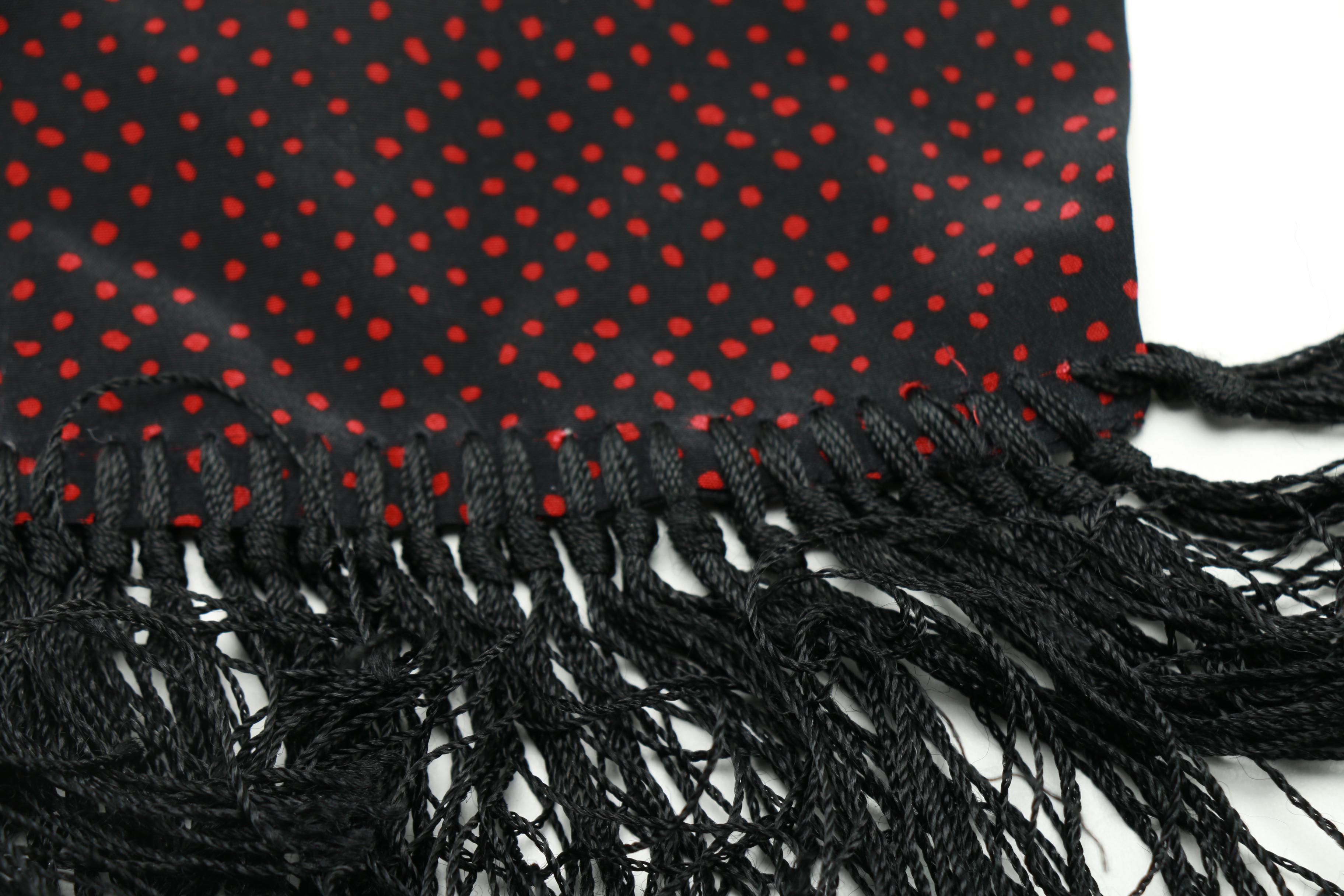 Prada Tie and Vintage Scarf