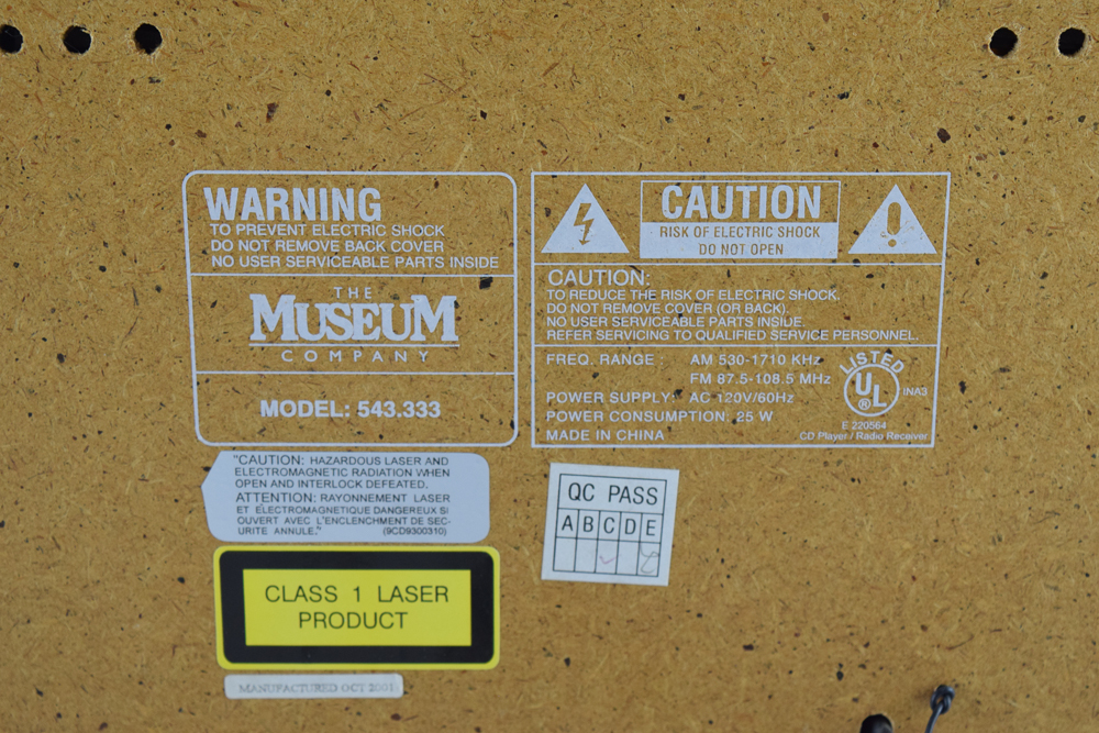 Classic Collectors Edition Mini Jukebox CD Player