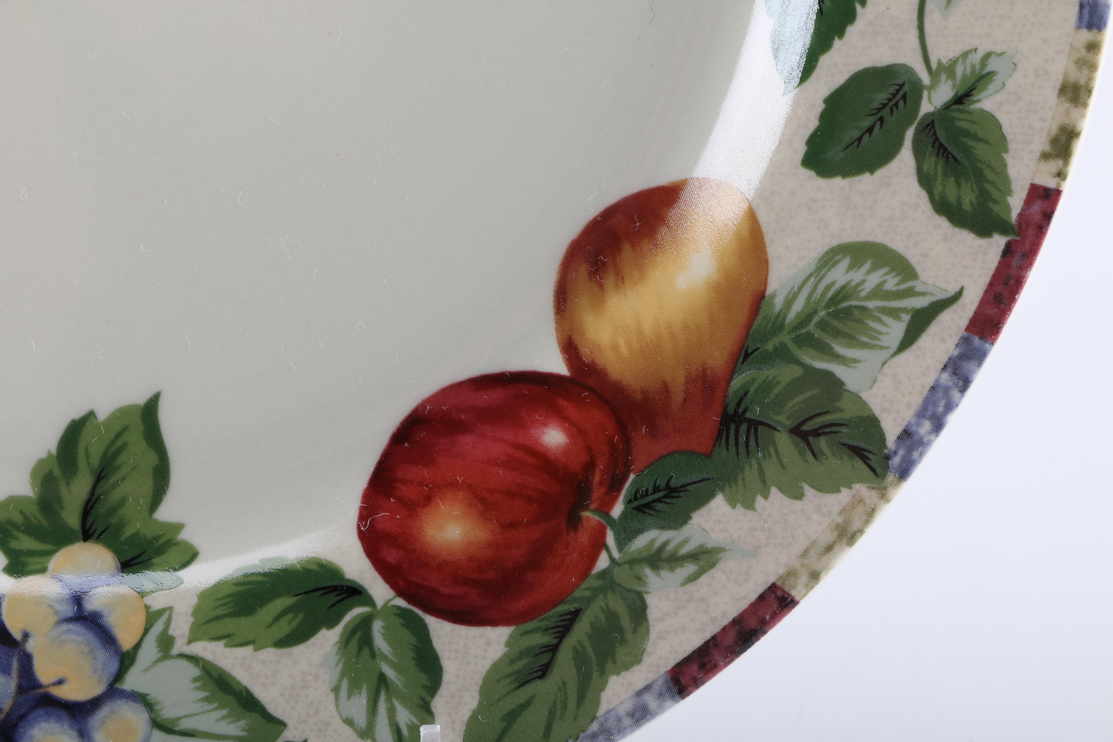 Selection of "Sakura by Oneida" Stoneware Plates