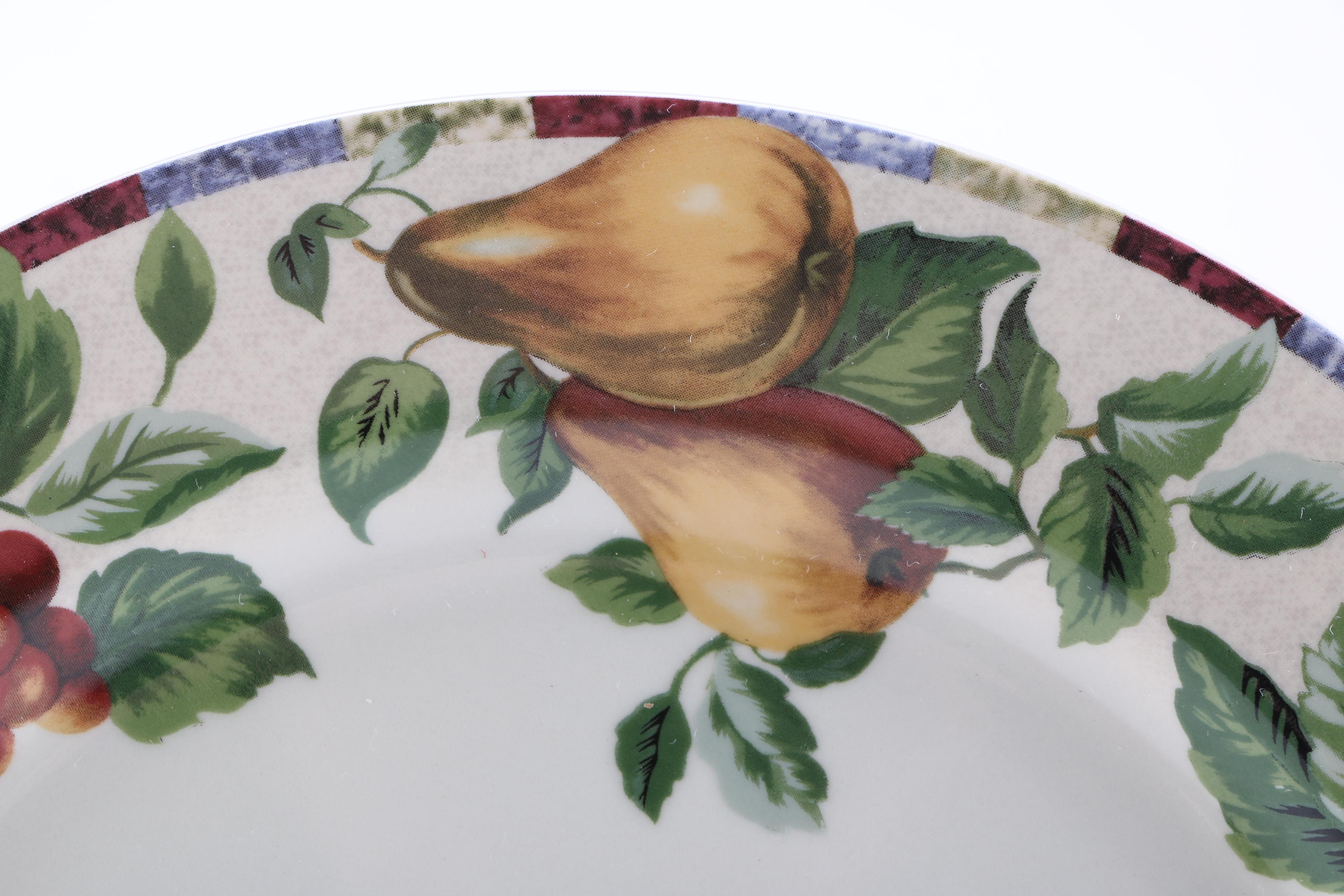 Selection of "Sakura by Oneida" Stoneware Plates