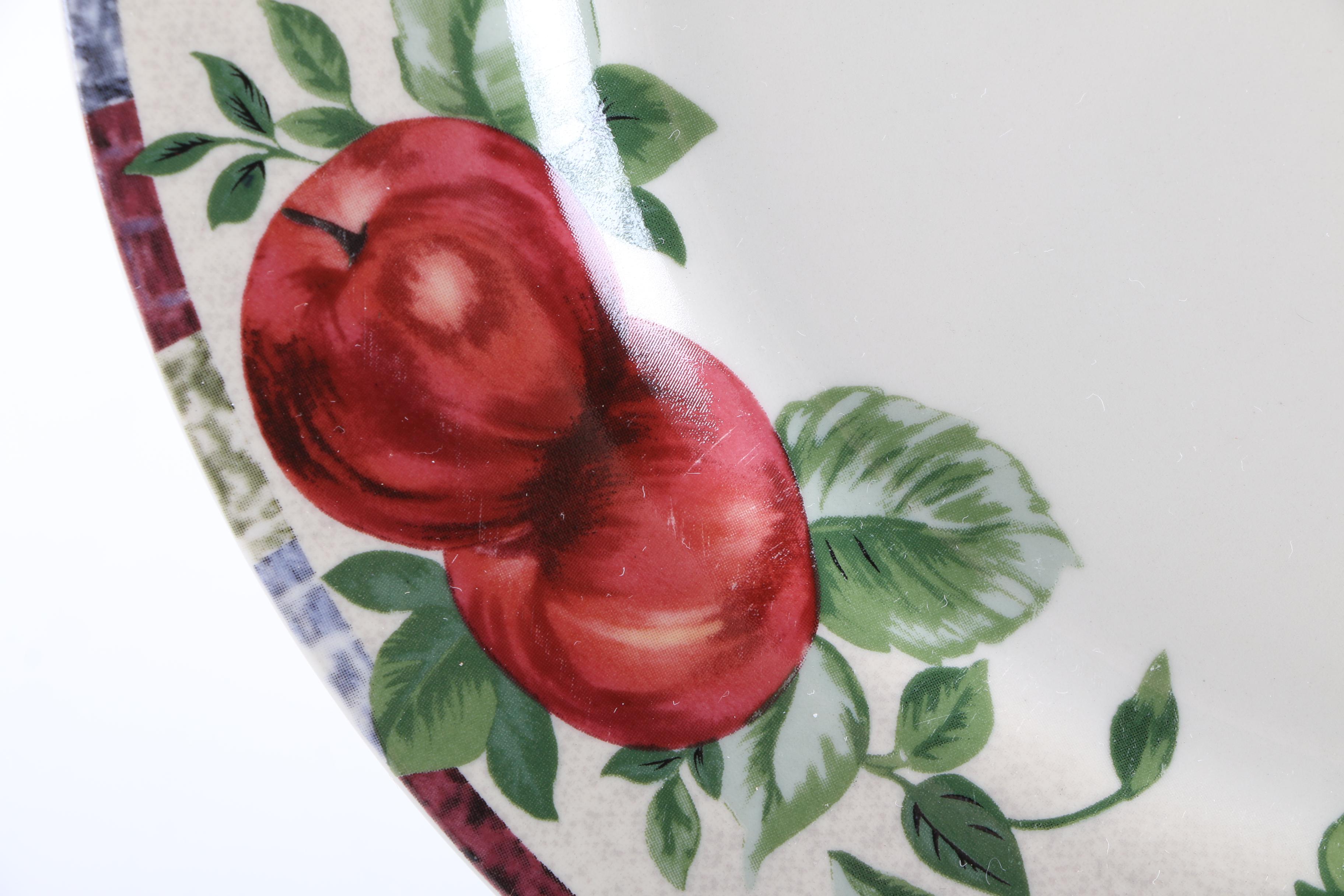 Selection of "Sakura by Oneida" Stoneware Plates