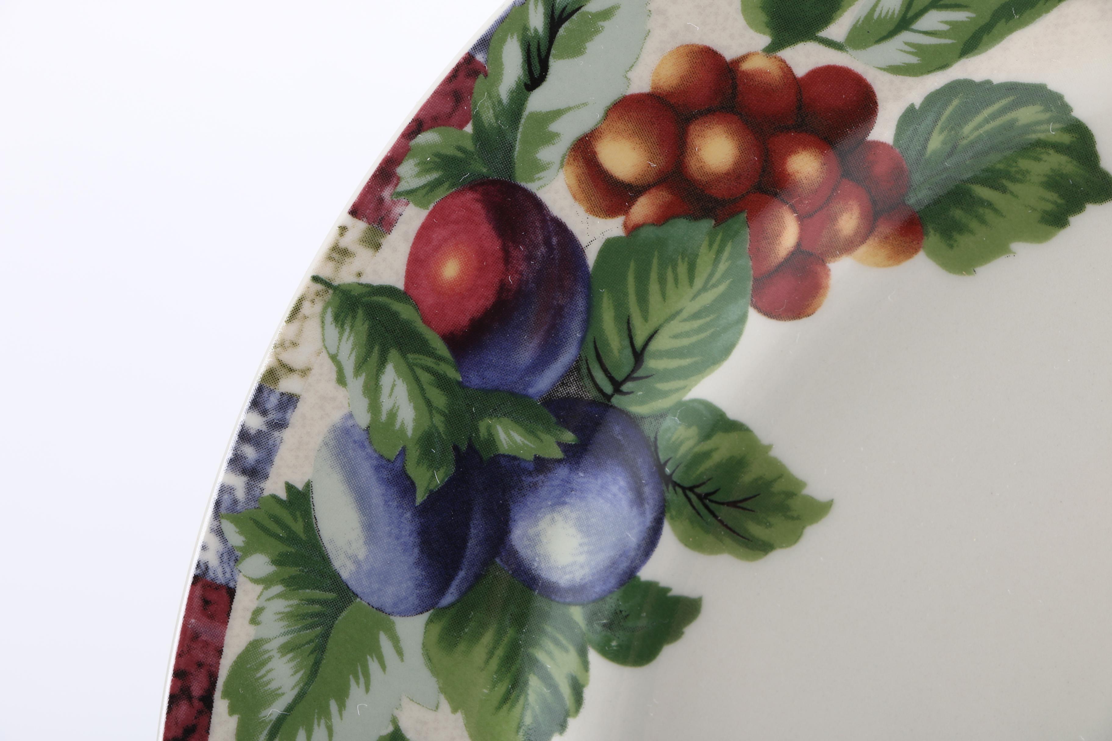 Selection of "Sakura by Oneida" Stoneware Plates