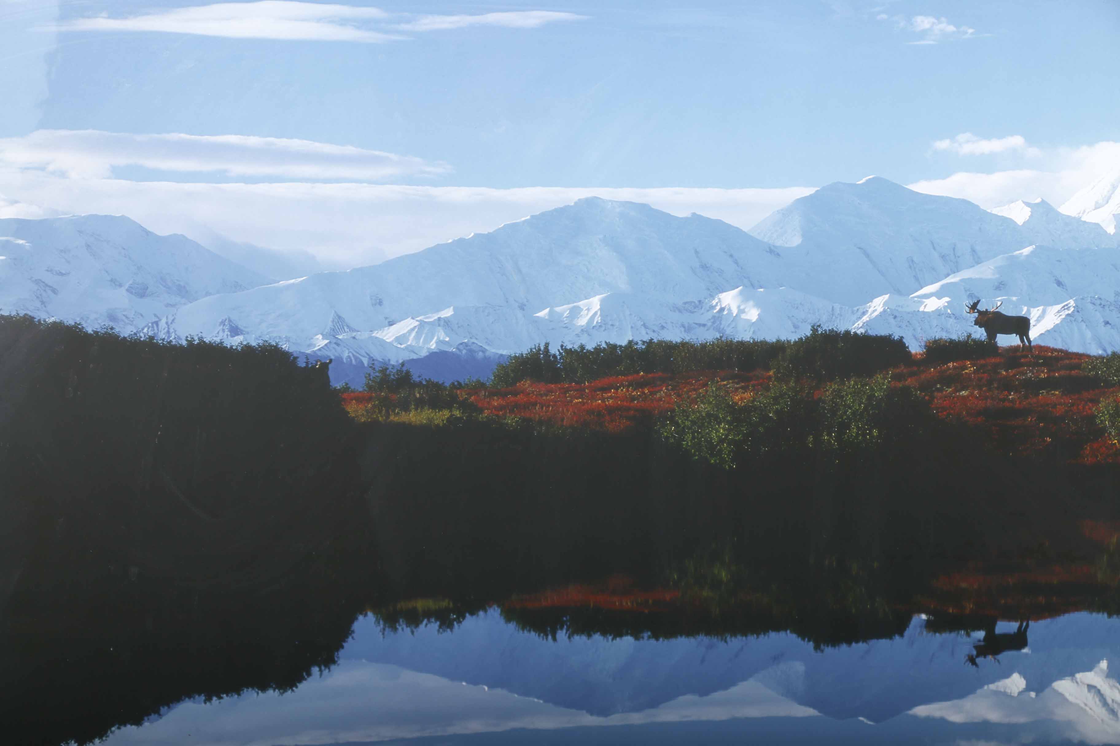 Thomas D. Magelsen "Reflections Of Denali" 1988 Signed LImited Edition Chromogenic Print