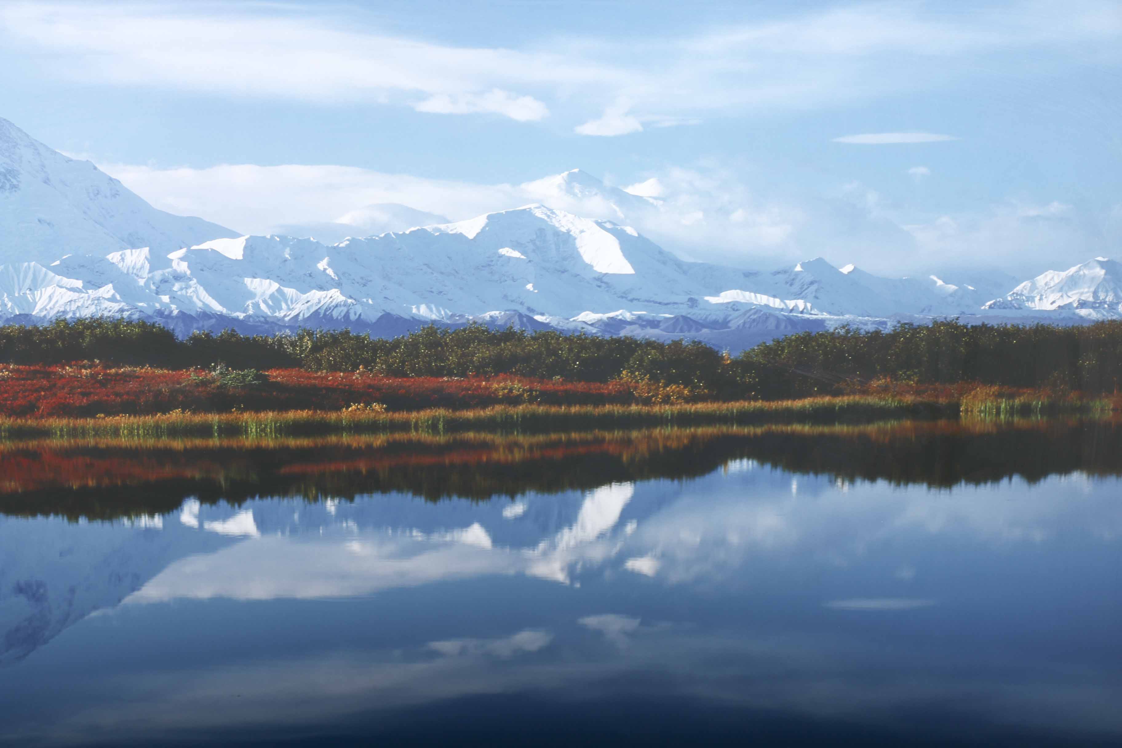 Thomas D. Magelsen "Reflections Of Denali" 1988 Signed LImited Edition Chromogenic Print