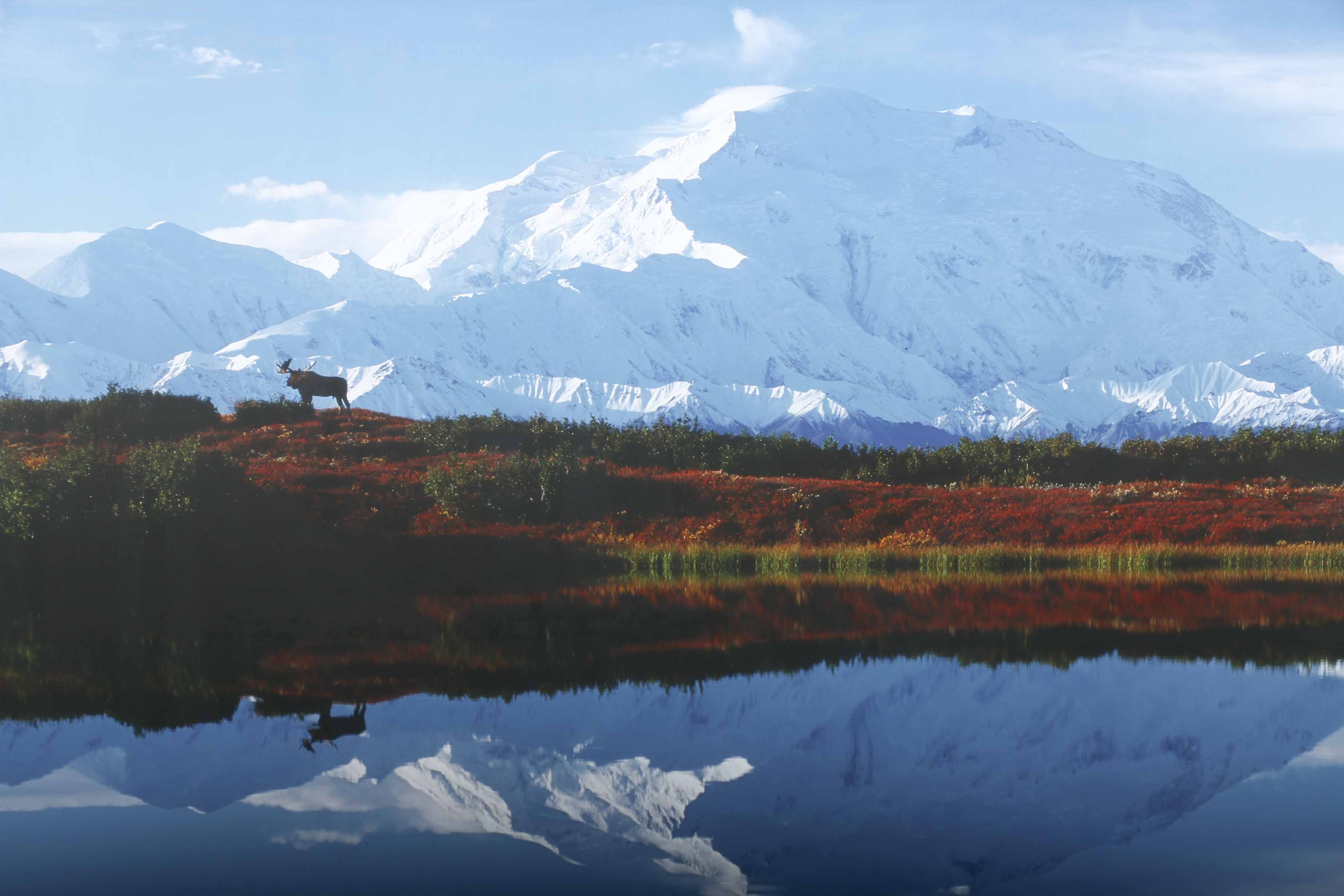 Thomas D. Magelsen "Reflections Of Denali" 1988 Signed LImited Edition Chromogenic Print