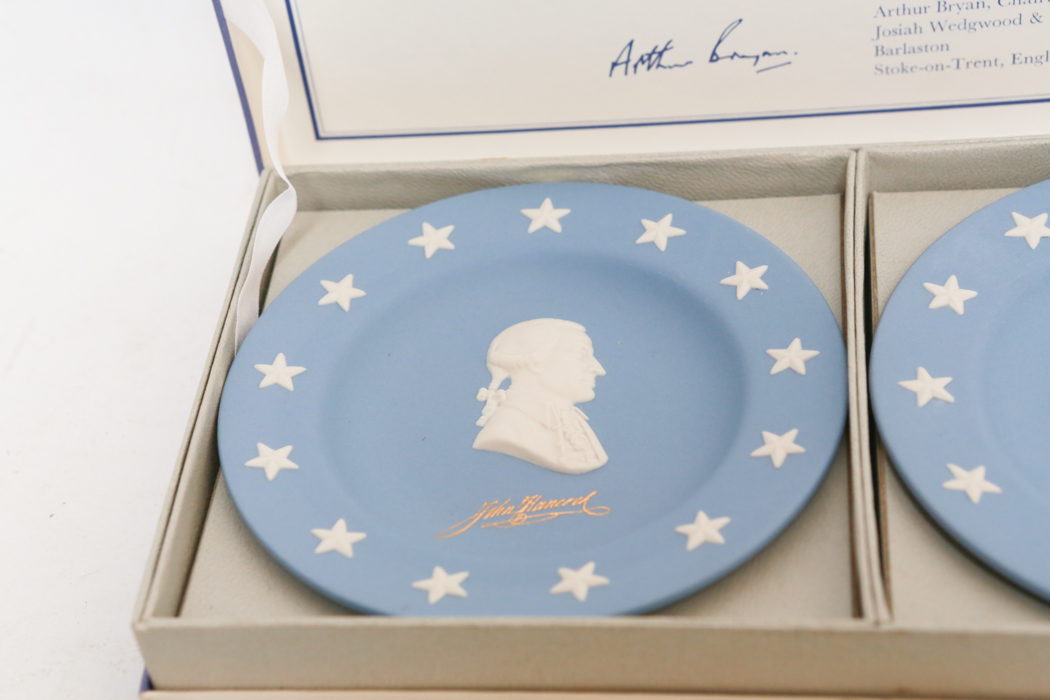 Vintage Wedgwood "State Seal Series" Plates