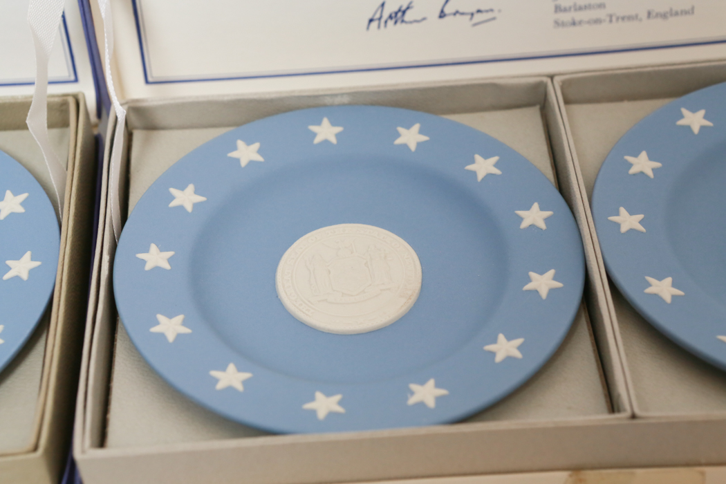 Vintage Wedgwood "State Seal Series" Plates
