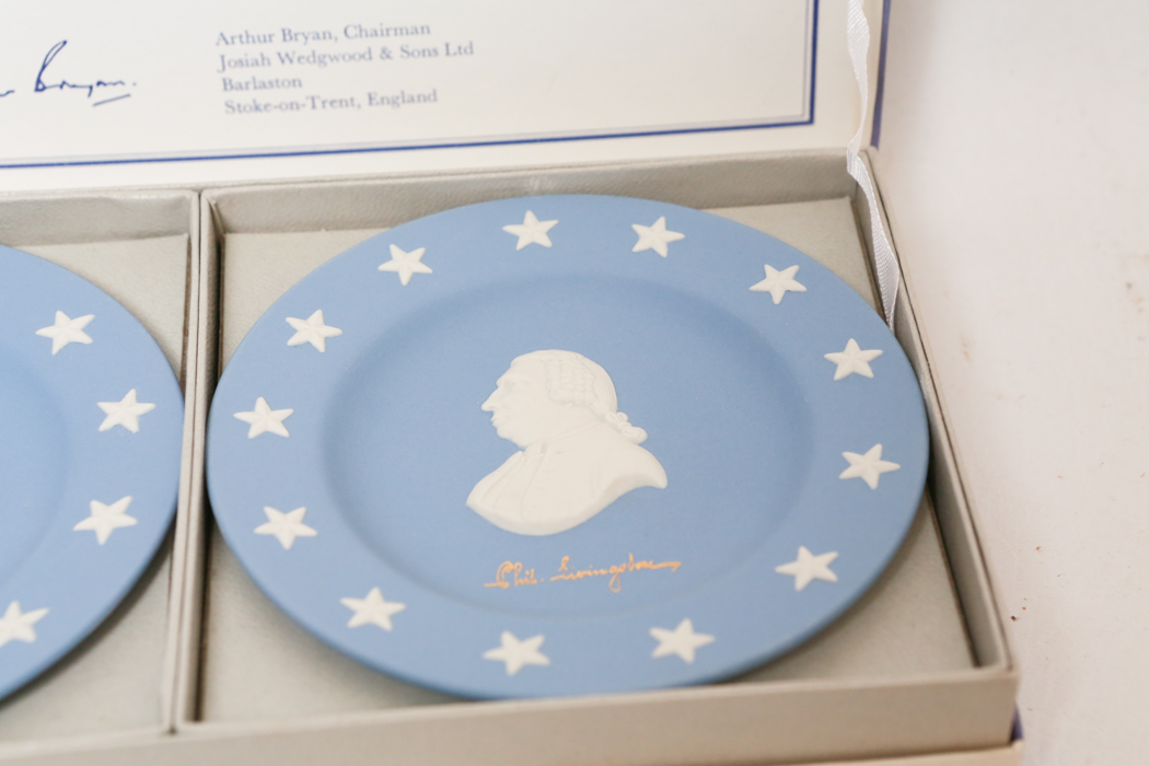 Vintage Wedgwood "State Seal Series" Plates