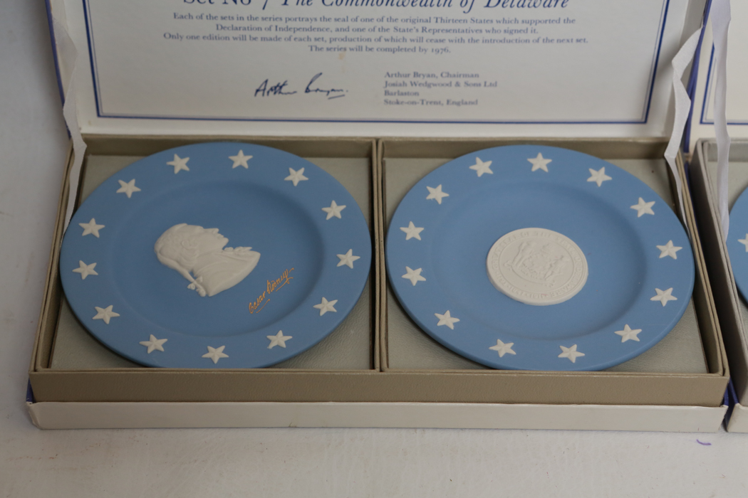 Vintage Wedgwood "State Seal Series" Plates