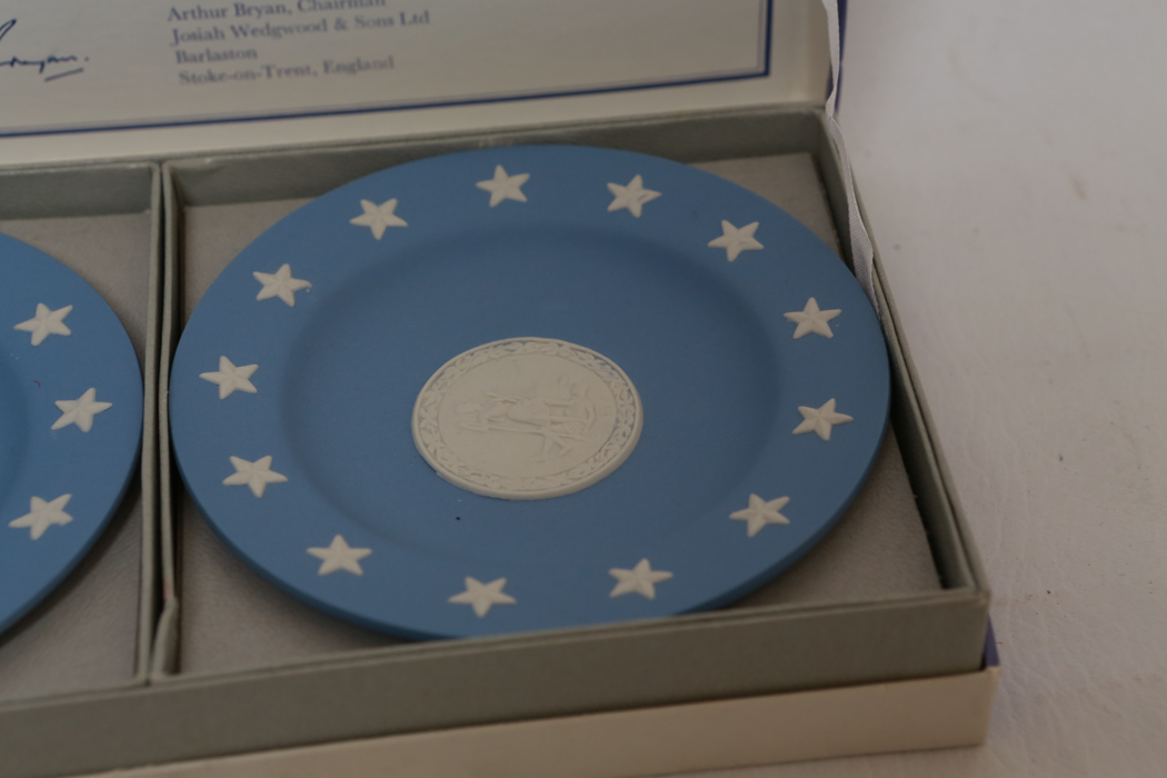 Vintage Wedgwood "State Seal Series" Plates