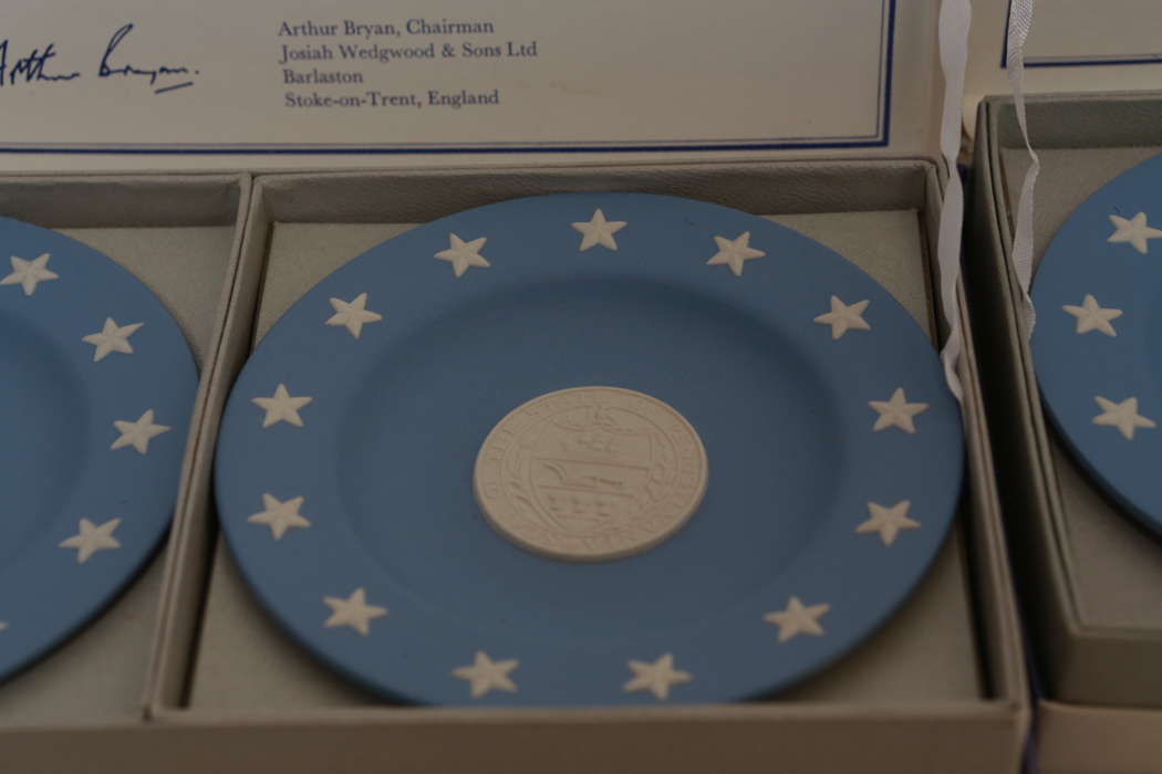 Vintage Wedgwood "State Seal Series" Plates