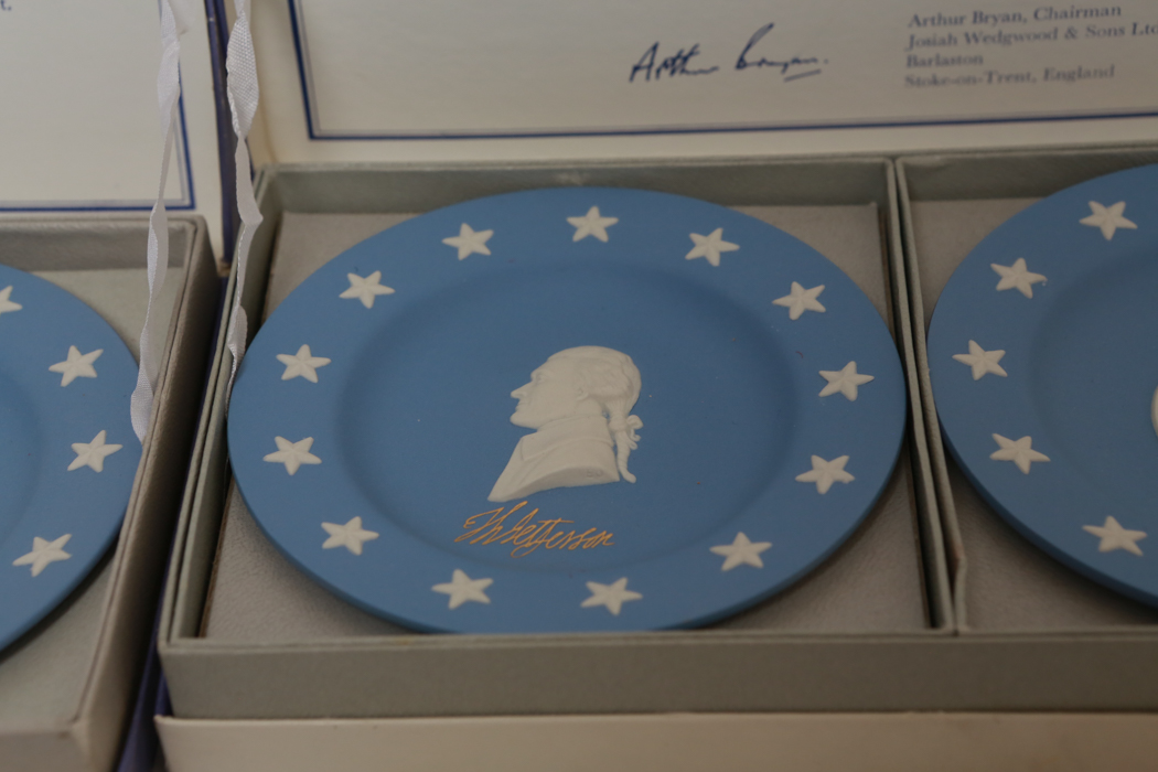 Vintage Wedgwood "State Seal Series" Plates