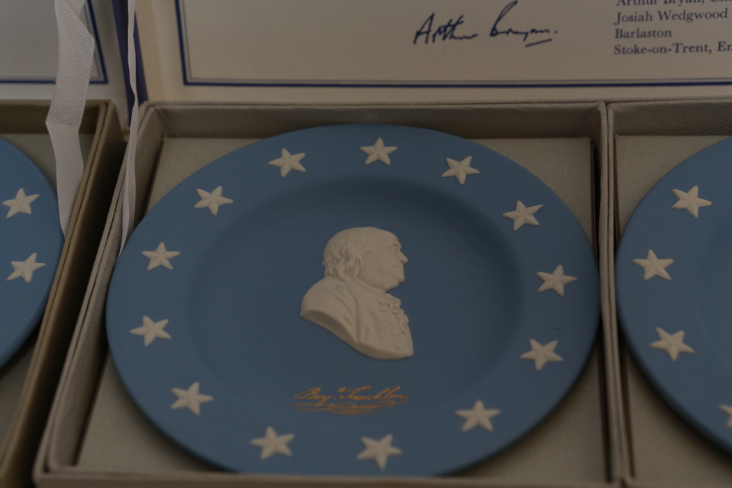 Vintage Wedgwood "State Seal Series" Plates