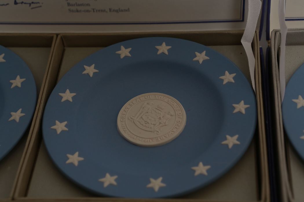 Vintage Wedgwood "State Seal Series" Plates