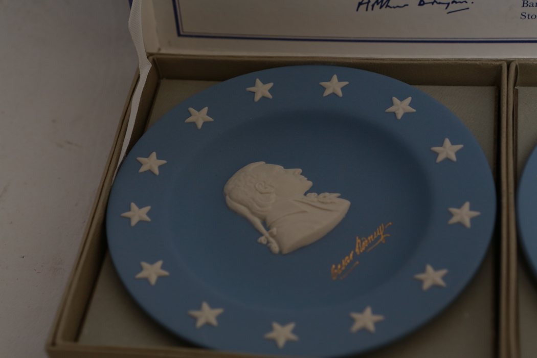 Vintage Wedgwood "State Seal Series" Plates