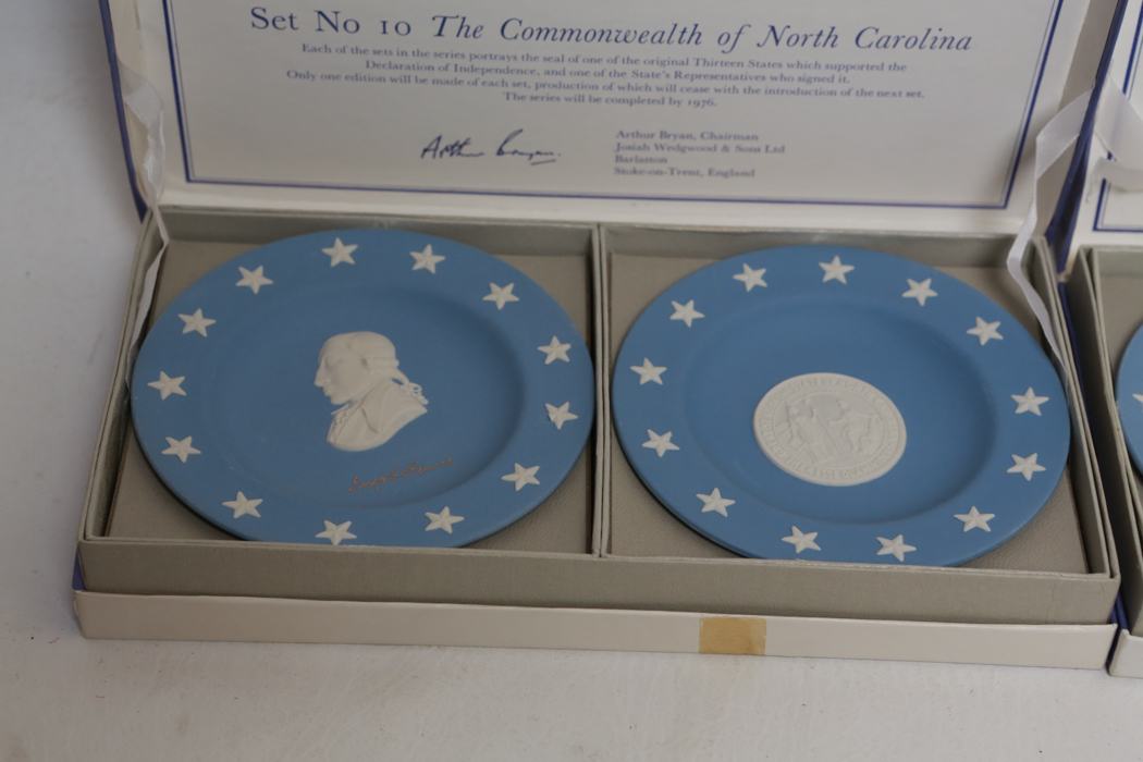 Vintage Wedgwood "State Seal Series" Plates