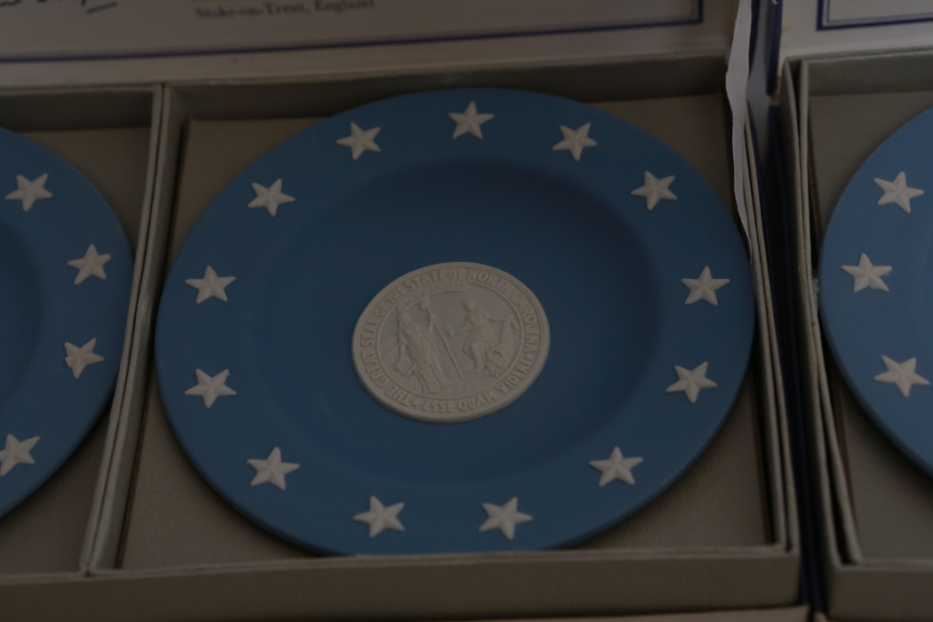 Vintage Wedgwood "State Seal Series" Plates