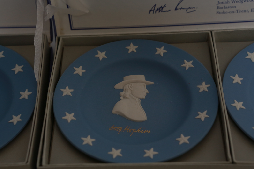 Vintage Wedgwood "State Seal Series" Plates