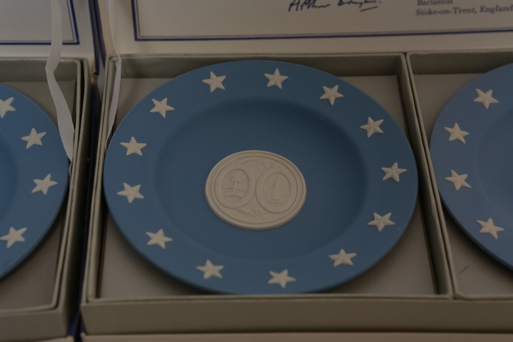 Vintage Wedgwood "State Seal Series" Plates