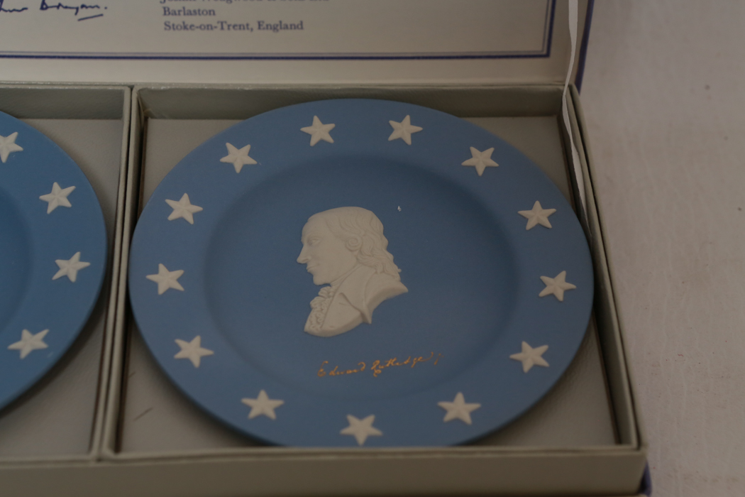 Vintage Wedgwood "State Seal Series" Plates