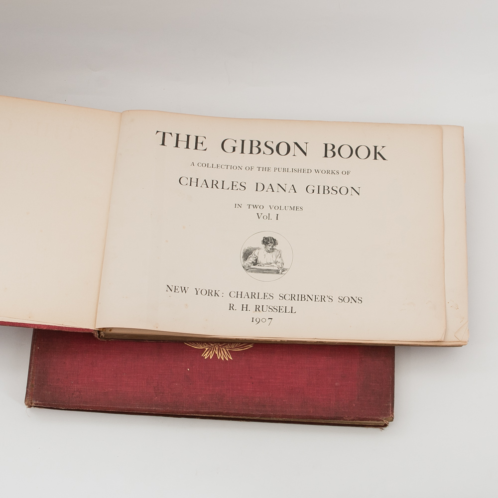 Antique Collection of Charles Dana Gibson Books
