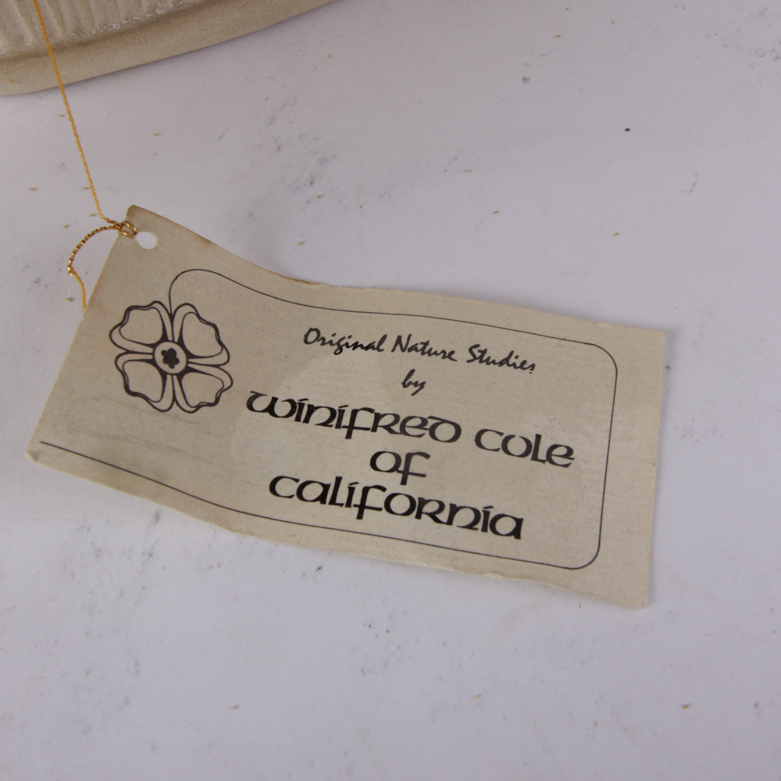 Ceramic Flower Centerpiece by Winifred Cole of California