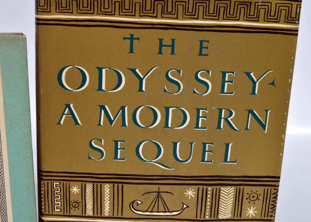 1960 First Edition "Philosophics of Theophilos Kaires" and "The Odyssey: A Modern Sequel"