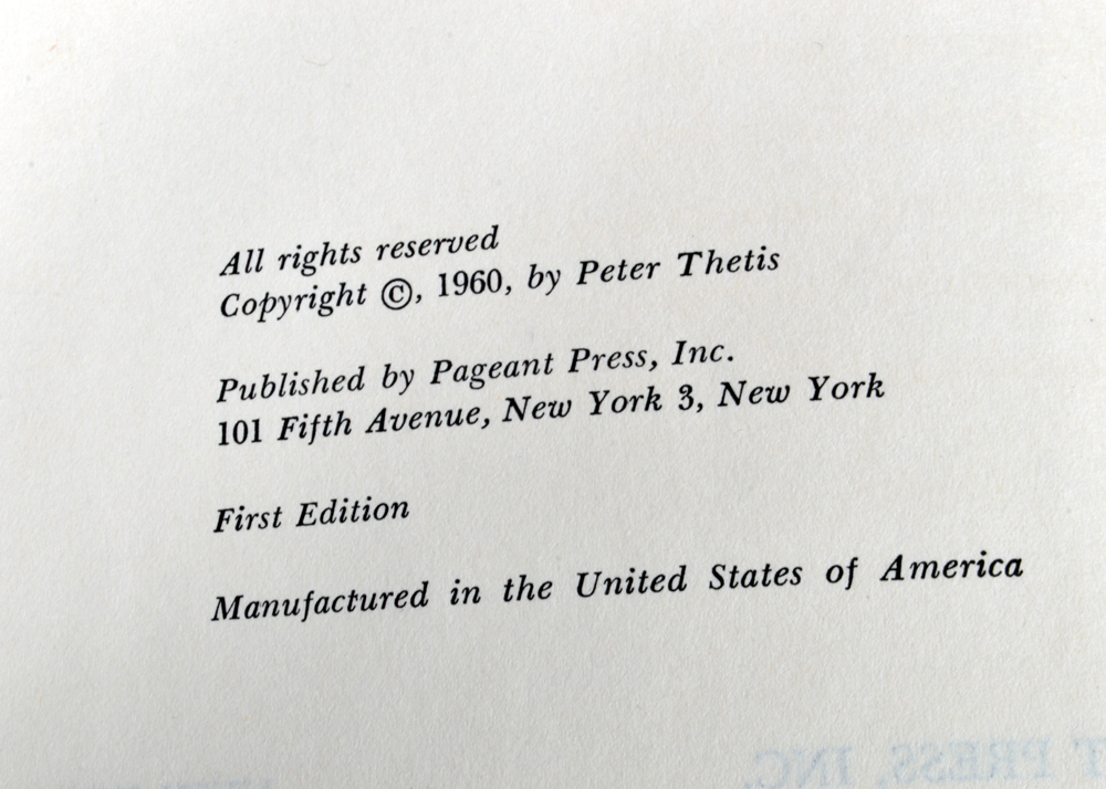 1960 First Edition "Philosophics of Theophilos Kaires" and "The Odyssey: A Modern Sequel"