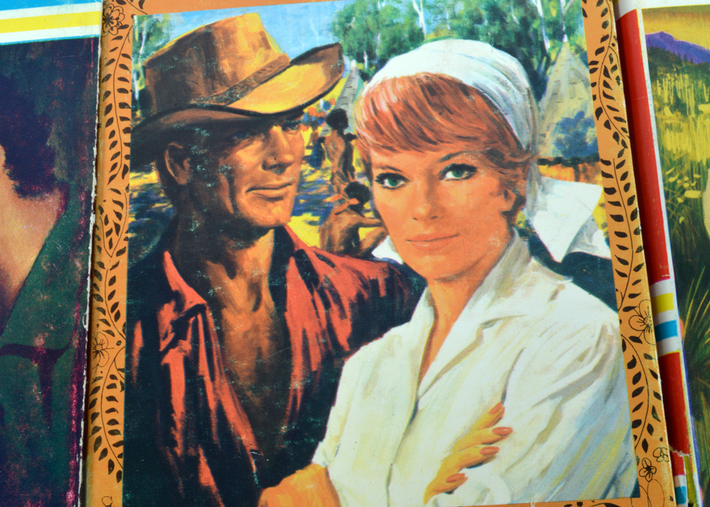 Six Vintage Hardcover Novels