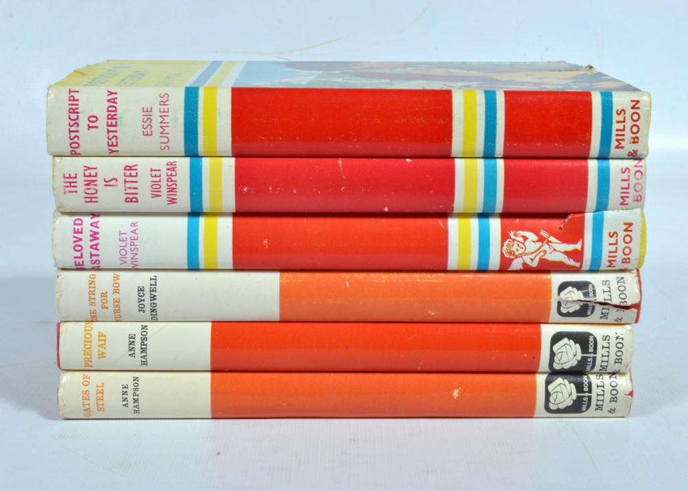Six Vintage Hardcover Novels