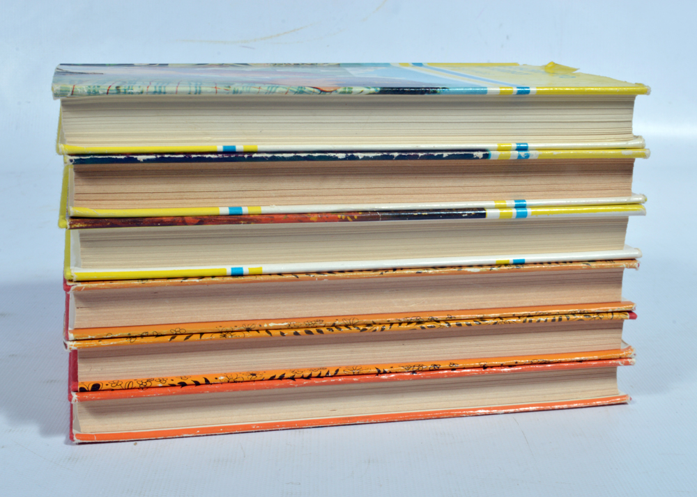 Six Vintage Hardcover Novels