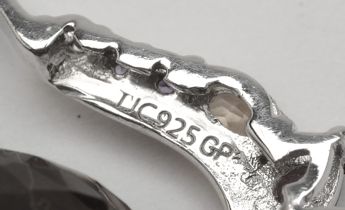 Brazilian Smoky Quartz Pendant on Chain