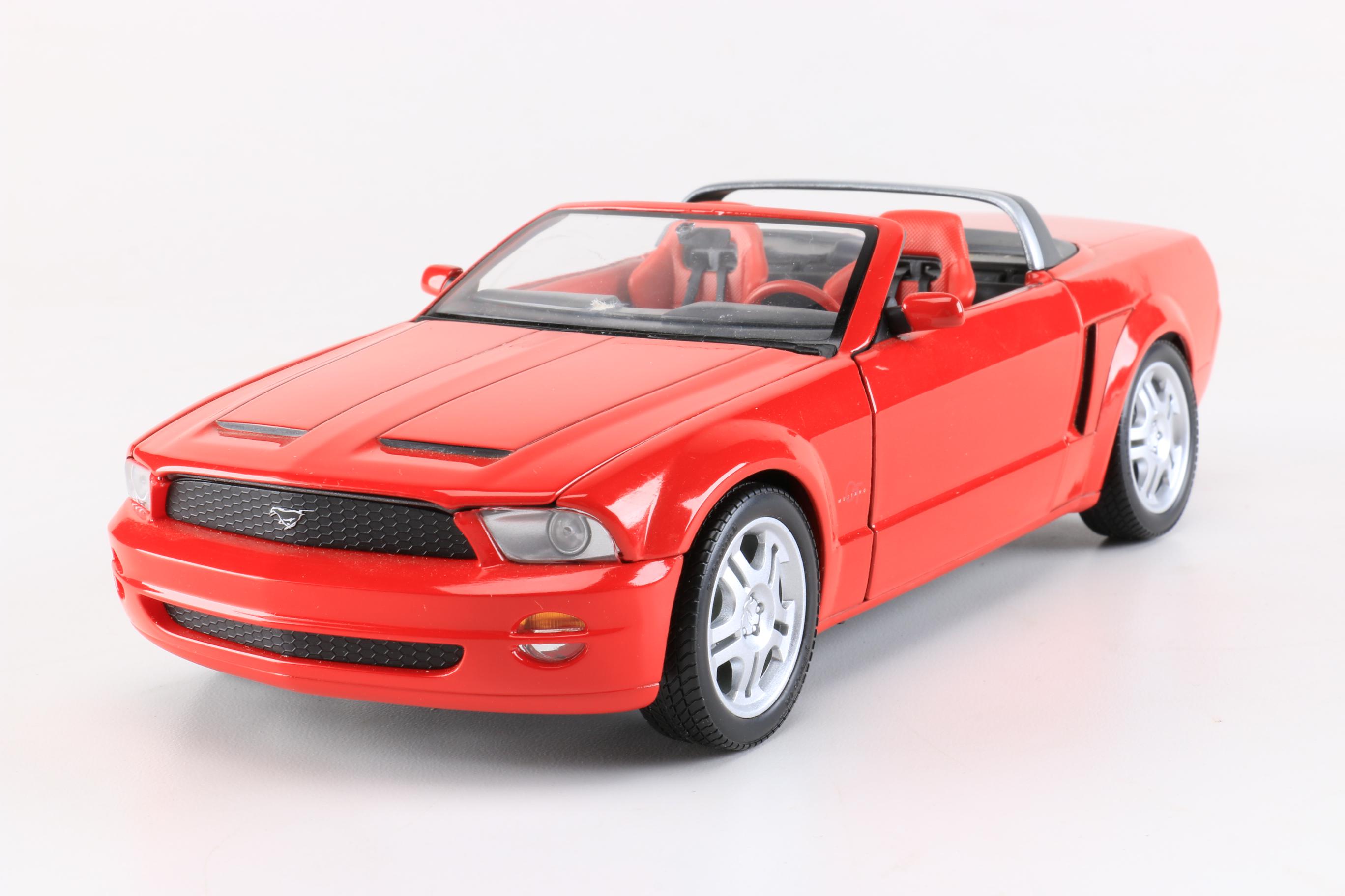Collection of Ford Mustang Die-Cast Cars