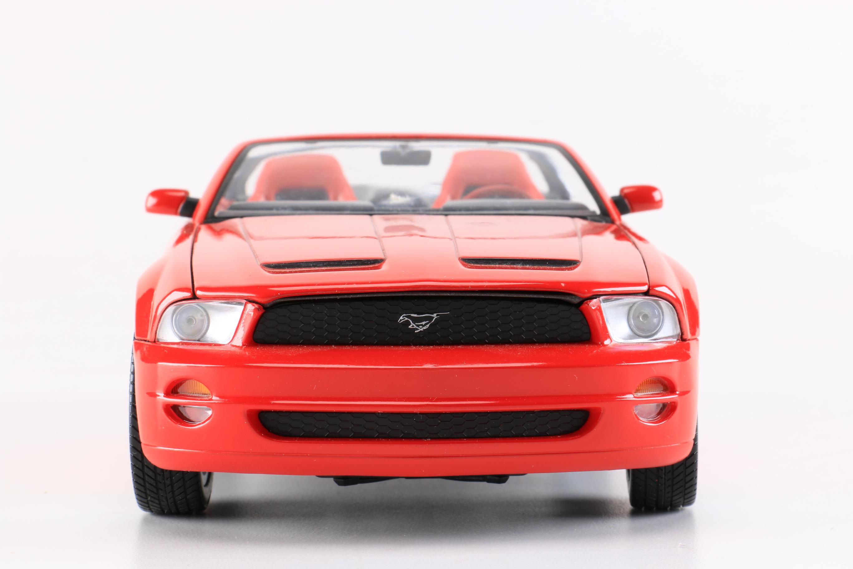 Collection of Ford Mustang Die-Cast Cars