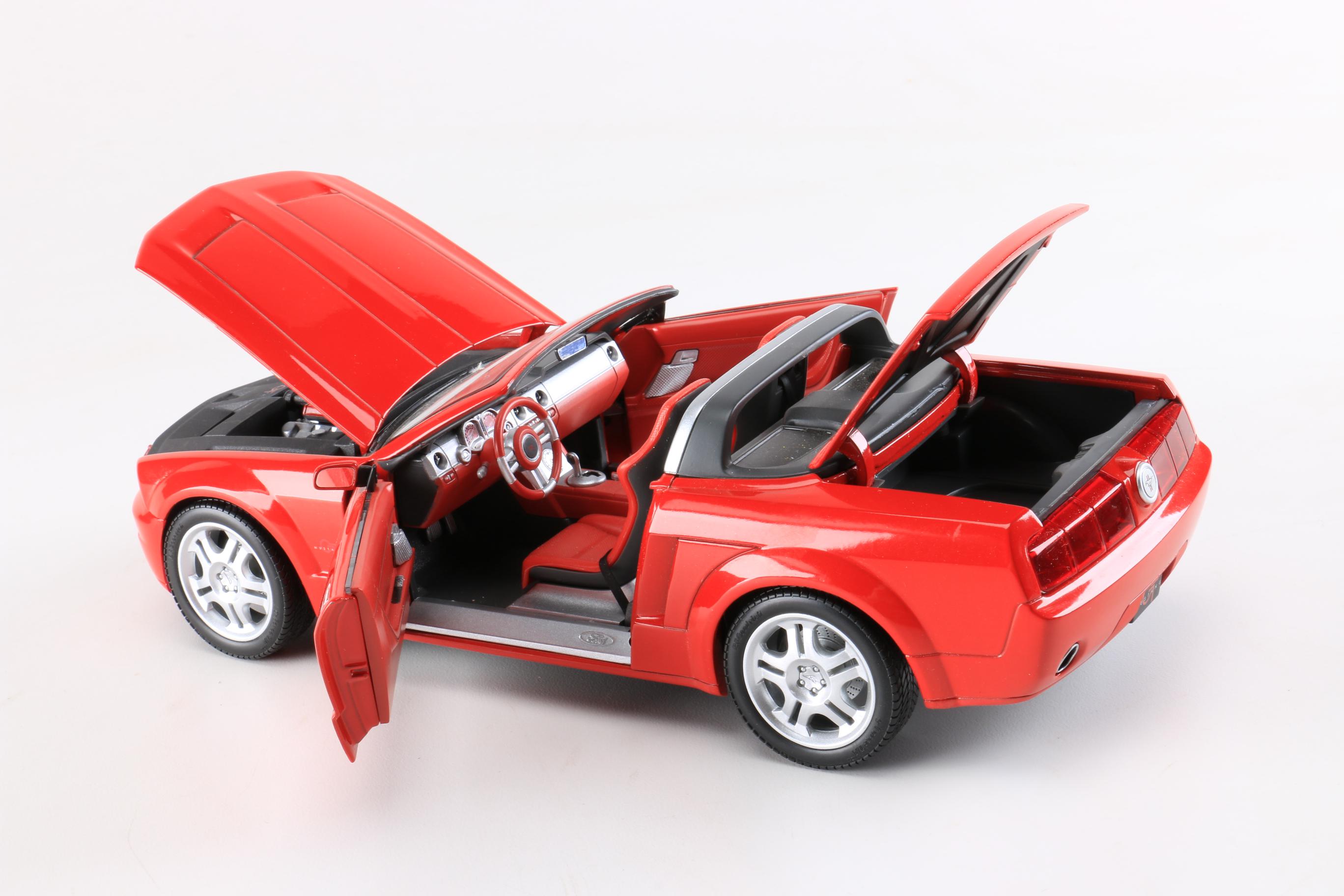 Collection of Ford Mustang Die-Cast Cars