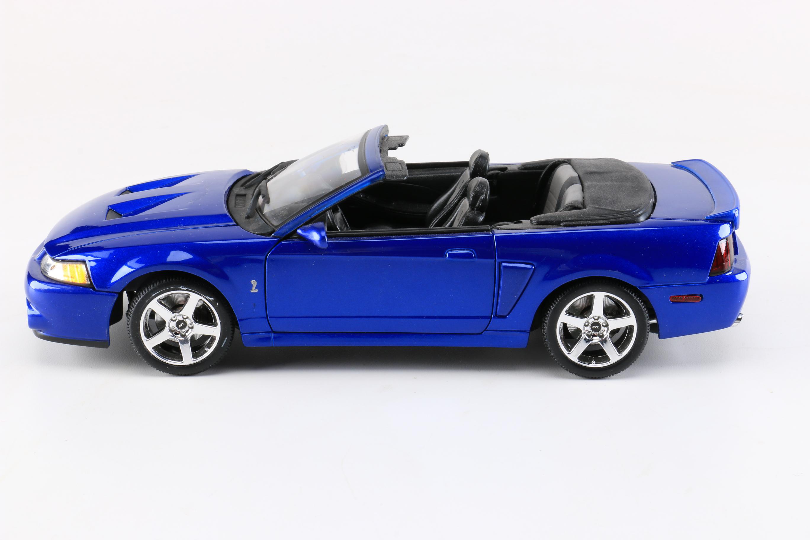 Collection of Ford Mustang Die-Cast Cars